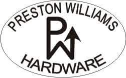 Preston Williams Hardware Logo Small for Web